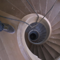Chicago Private Residence-Spiral Staircase