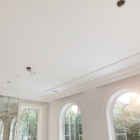 Plaster Cornice Install in Private Residence