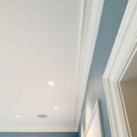 Plaster Cornice Install in Private Residence